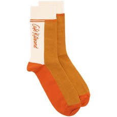 카페키츠네 인타르시아 니트 로고 양말