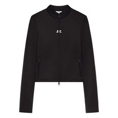 꾸레쥬 크롭 집업 재킷