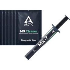 ARCTIC MX-7 4g 포함. MX-Cleaner - CPU 콘솔 그래픽 카드 노트북 매우 높은 열전도율 긴 내구성 비전도성 비전도성을 위한 궁극의 성능 열 페이스트