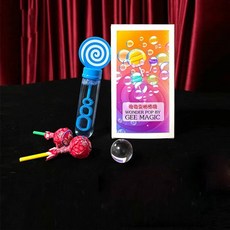 마술 공연 Wonder Pop By Gee Magic Tricks 거품에서 나타나는 롤리팝 환상 특수 효과 소품 액세서리 어린이를위한 코미디 장난감 242040
