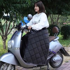 스쿠터 퀵 방풍 보호 도톰 깔끔한 고정 망토 무릎 패딩 워머 무릎토시, 업그레이드(두꺼움xPU원단x방수)싱글스커트(62.5
