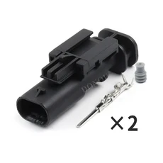 DJ7023WA-1.2-11/21은 폭스바겐 아우디 2홀 방수 커넥터 플러그 1-에 적합합니다. 1703498 -3, 04 DJ7023WA-1.2-11