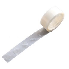 HD 원형 양면테이프 데코 종이 투명 벽부착 1.1cm 접착, 1개