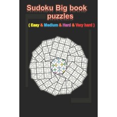 Sudoko Big Book Puzzeles: Puzzles & Solutions Easy to VERY Hard Puzzles for Adults suduko puzzle bo... Paperback, Independently Published