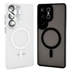 갤럭시 S25 S24 카메라보호 맥세이프 반투명 슬림 에어쿠션 케이스