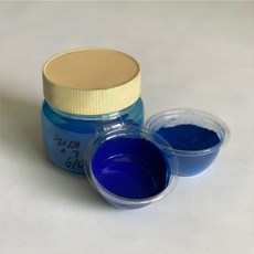 WITH블럭 친환경 산화철 안료 분말 염색 시멘트 색소 조색제, 2개, 100g, 청색