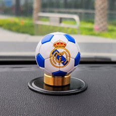 2026 월드컵 피규어 메시 호날두 축구 선수 인형 세트 기념품 자동차 대시보드 차량용 장식 인테리어 소품, 레알 마드리드