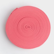 패션스타트 롤 파스텔 젤라또 가방끈 웨이빙끈 30mm X 45m, 1개, 코랄핑크