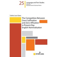 (英文圖書)The Competition Between Overt Suffixation and Zero-Affixation in Present-Day Eng... 精裝版, Peter Lang Gmbh, Internatio..., 英文