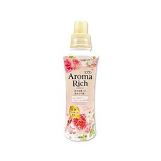 LION獅王 Aroma Rich 衣物香氛柔軟精 玫瑰(粉)/瓶, 1個, 480ml