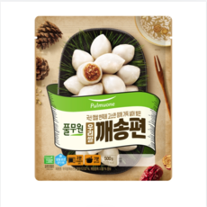 풀무원 우리쌀 깨송편 500g, 1개