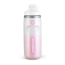 락브로스 자전거 보냉 물통 620ml, 1개, 화이트