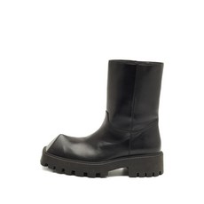 발렌시아가 중고 라이노 레더 첼시 부츠