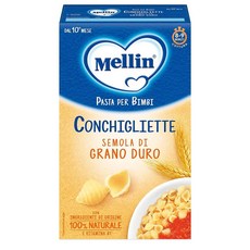 멜린 콘킬리에테 듀럼밀 세몰리나 파스타 280g 4팩 Mellin Conchigliette Durum Wheat Semolina Pasta, -