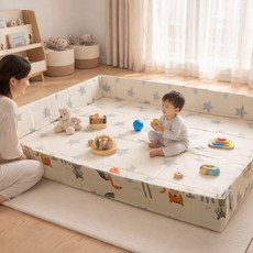 Global mat 國民地墊 XPE輕量F1 立體球池遊戲墊, 小方塊摺疊地墊