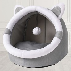 겨울집 애견 고양이침대 강아지 동굴 예쁜 하우스+동아상사Shop, 빠른배송