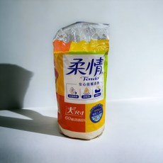 柔情 捲筒式廚房用紙巾 安心接觸食物 超韌 超吸油 超吸水 大尺寸, 1個