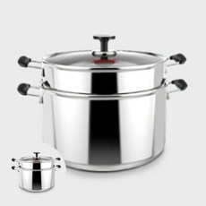 키친아트 찜기 2단 24cm 스티머 대형찜기, 상세페이지 기재