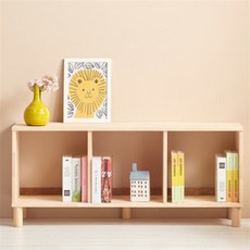 견고한원목 전면수납책장