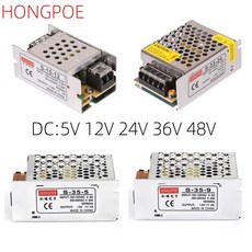 5V 12V 24V 36V 30A 220V 24 10A 5A 3A 공급 2A 장치 48V1A 48V 50A 20A 전원 LED AC 36 40A 모터 SMPS 12, 100 120v/200 240v용, 12V 3A 36W