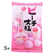 쿠보타 복숭아 찹쌀떡, 113g, 5개