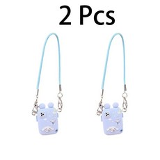 인형 악세서리 폰스트랩 장남감 Labubu소품, D 2Pcs