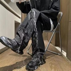 유니픽 여성 가을겨울 기모 방수 캐주얼팬츠 심플 디자인 지퍼 루즈핏 바지WQ