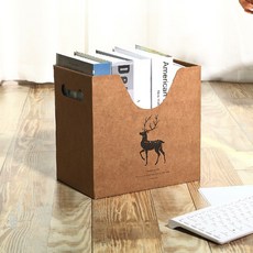크라프트 사각 서류정리 박스, 상세페이지 참조