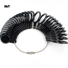 플라스틱 링게이지 반지치수재기 호수재는법 반지호수재기