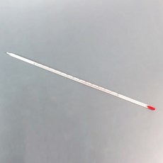 알코올 유리 온도계 30cm, 1개