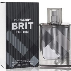 버버리 브릿 포 힘 오 드 뚜왈렛, 50ml, 1개