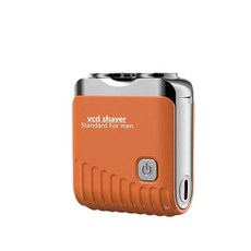 여행 출장 필수템 VCD 전기면도기 포켓 바이브런트오렌지