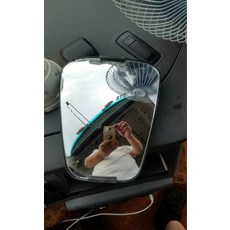 관광버스 더듬이 미러 후진 백미러 화물차 대형 제이스튜, 1개, 하향 거울