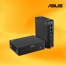 인텔 356H 미니PC 윈도우11 DDR5 와이파이 블루투스 사무용 초고속 슬림 ASUS NUC16GDKU7, Ultra7 356H, 프리도스, 128GB, 8GB, 블랙