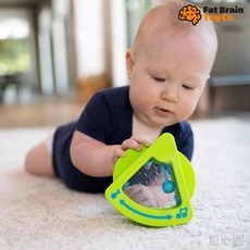 FatBrain 搖搖音樂盒，寶寶益智玩具，節拍器玩具，安全無毒材質，聽覺視覺發展, 1個