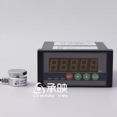御前臻選 平面氣缸 油壓機 測力量測 壓力 稱重 感測器 數顯表顯示器, 1個, 0-1T配顯示器直徑25mm