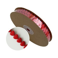 하트리본 8mm (20m), 1롤, 레드