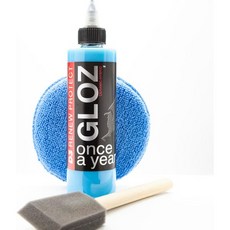 리뉴 프로텍트 - SATN 저광택 세라믹-하이브리드 | 오토바이 골프 카트에 안전 트림 및 타이어 보존 퇴색 플라스틱용 OEM 복원기 비닐- 건식 부패 방지 파티오 가구 8온스, High-Gloss