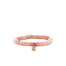 시드니에반 노틸러스 14K 옐로 골드 스몰 오팔 다이아몬드 브레이슬릿