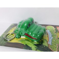 迷你鱷魚拔牙 鱷魚拔牙 鯊魚拔牙 吊飾 鱷魚咬手 咬人鱷魚 親子玩具 桌遊, 1個, 鱷魚