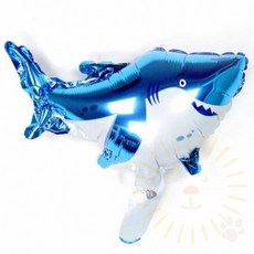 상어 풍선 호일 95x55cm 풍선데코 이벤트풍선, 1개, 헬륨풍선-상어