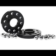 허브스페이스 휠 2개 20mm 변환 스페이서 PCD 5x112 자동차 57.166.6mm 매트 카펫 러그 볼트 M12x1.5, [03] And Cone seat bolts