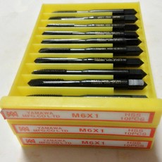 HSS E YAMAWA 스트레이트 플루트 스레드 탭 M2 5 M3 M4 M5 M6 M8 M10 M12 M14 M16, M16X2, 07 M16X2