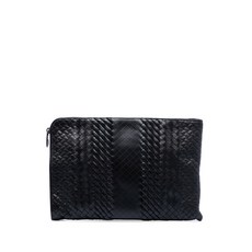 보테가 베네타 중고 2012-2025 나파 인트레치아토 도큐먼트 케이스 클러치