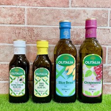 Olitalia 特級初榨橄欖油 250ml / 玄米油 500ml / 葡萄籽油 500ml, 1個, 玄米油500ml