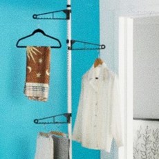 리치썬샵 KT 1단 폴 행거 일반형 25mm 옷가게행거