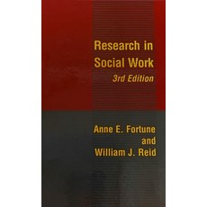 (영문도서) Research in Social Work Hardcover, Columbia University Press, English, 9780231108126