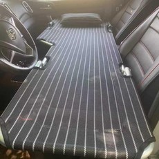 포터 평탄 침대 운전석 조수석 평상 캠핑용 화물차 패브릭-노블블랙(130x80), 패브릭-노블블랙(140x90)