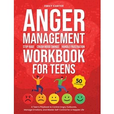 (英文圖書)Anger Management Workbook for Teens: Stop Rage Crush Mood Swings Handle Frustr... 精裝版, Skillset Symphony Press, 英文