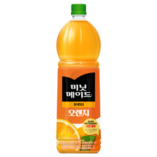 미닛메이드 오렌지, 1.5L, 3개